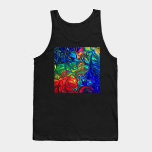 Flower Abstract Tank Top